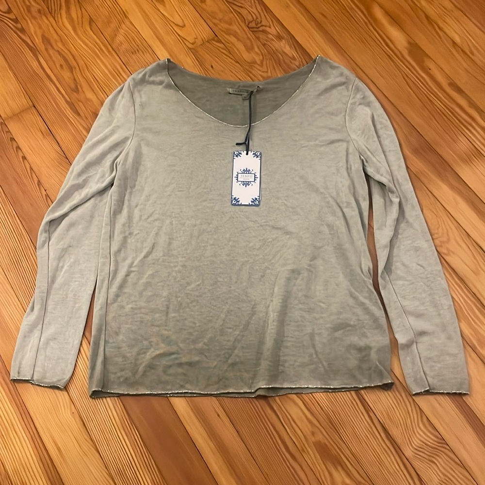 Tempo Paris green long sleeve (HAS MATCHING JACKET)